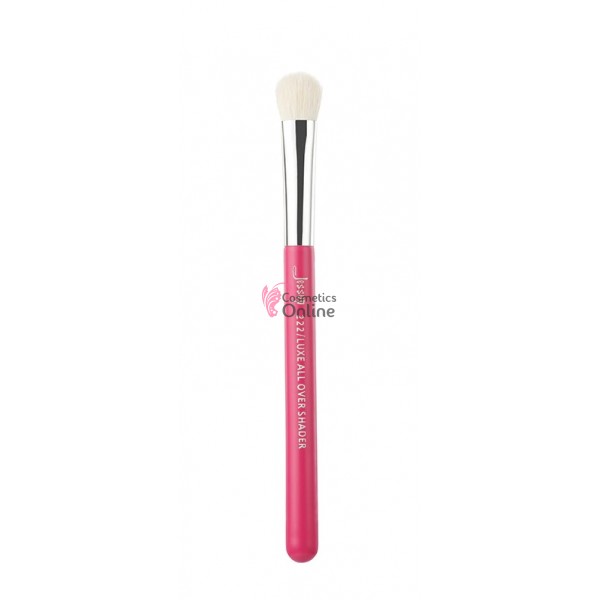 Pensula de make-up N Jessup Pink 222 Luxe All Over Shader Brush din Par Natural